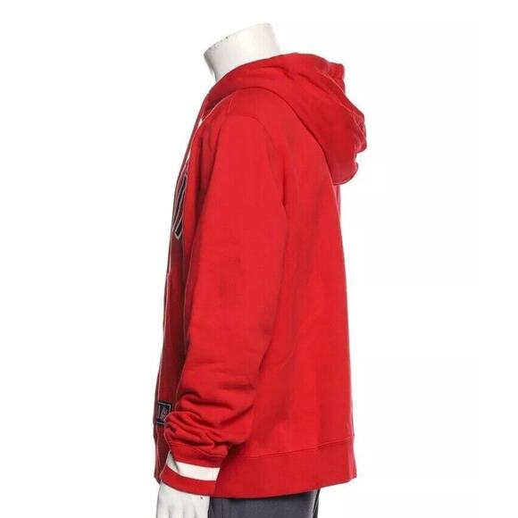 Nike Sportswear NSW Pullover Hoodie Sweatshirt– University Red Size Medium - Picture 2 of 3